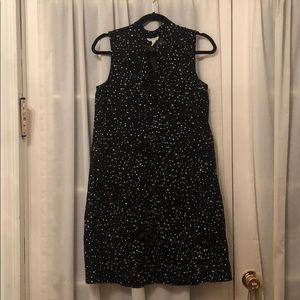 Eileen Fisher Dot Printed Cotton Summer Dress